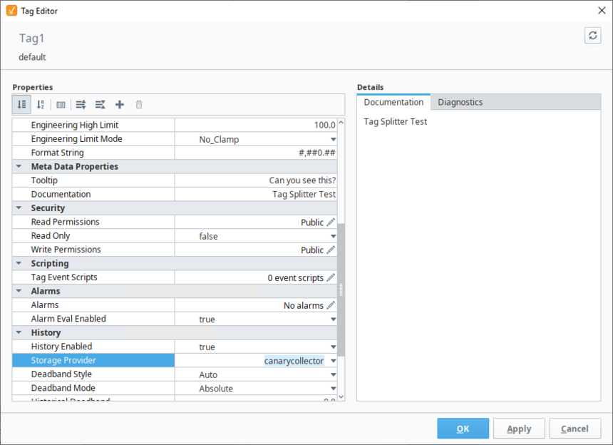 Gateway Tag Editor